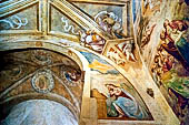 Chiesa di Santa Maria della Neve di Pisogne - Affreschi del Romanino (1532-34). Particolare con Profeti e Sibille. 